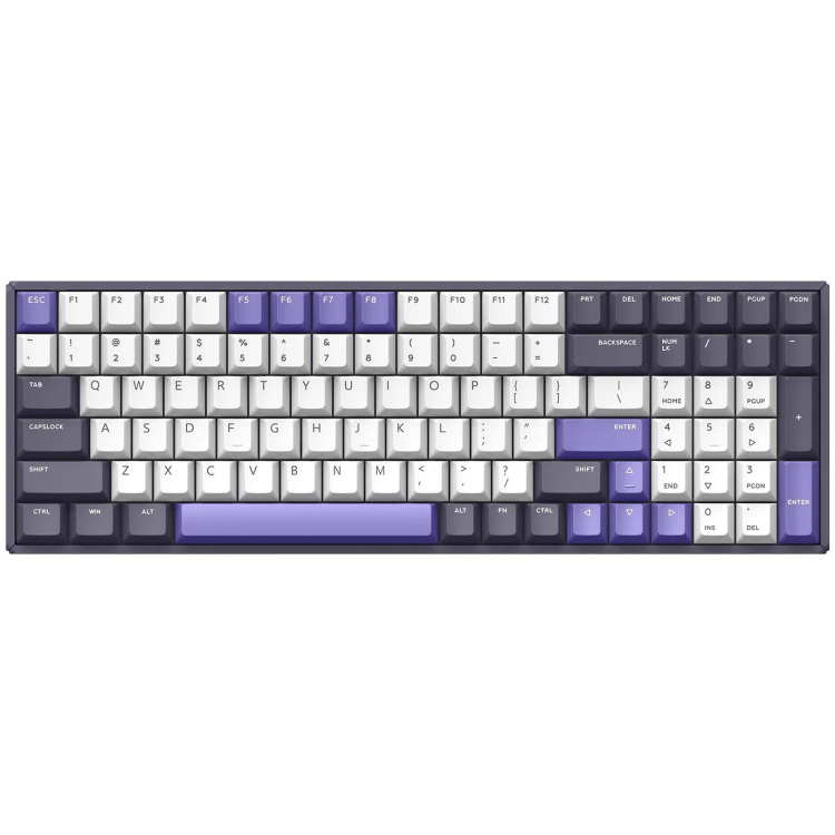 Iqunix Iqunix F97 Lavandin Wireless Mechanical Keyboard gaming toetsenbord