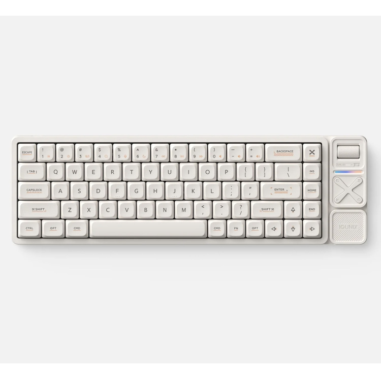 Iqunix Iqunix Magi65 Pro Ochre White gaming toetsenbord