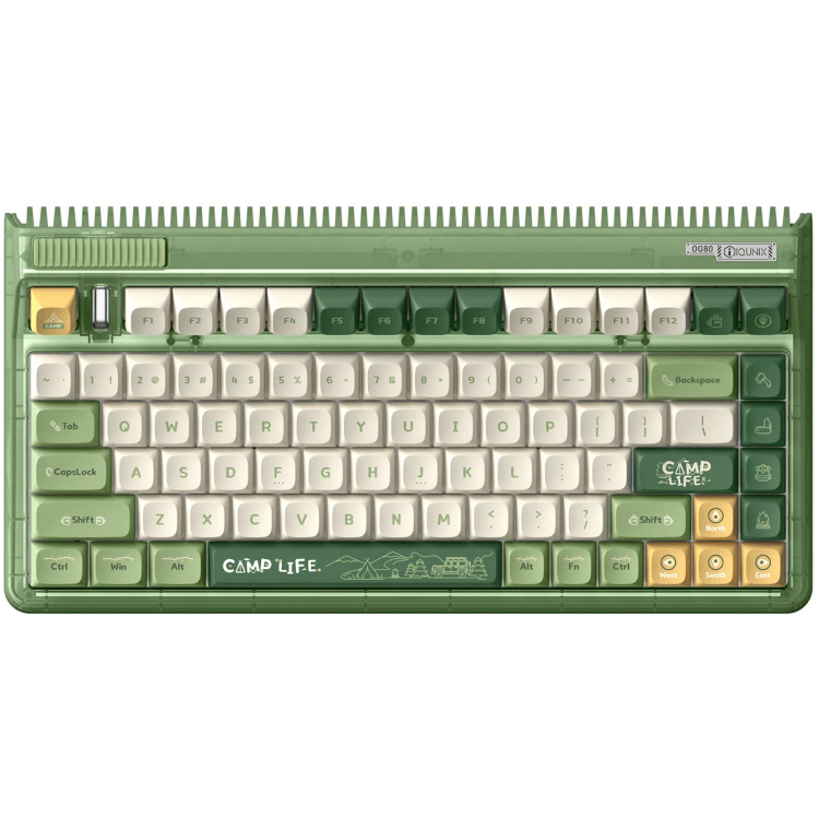 Iqunix Iqunix OG80 Camping Wireless Mechanical Keyboard gaming toetsenbord