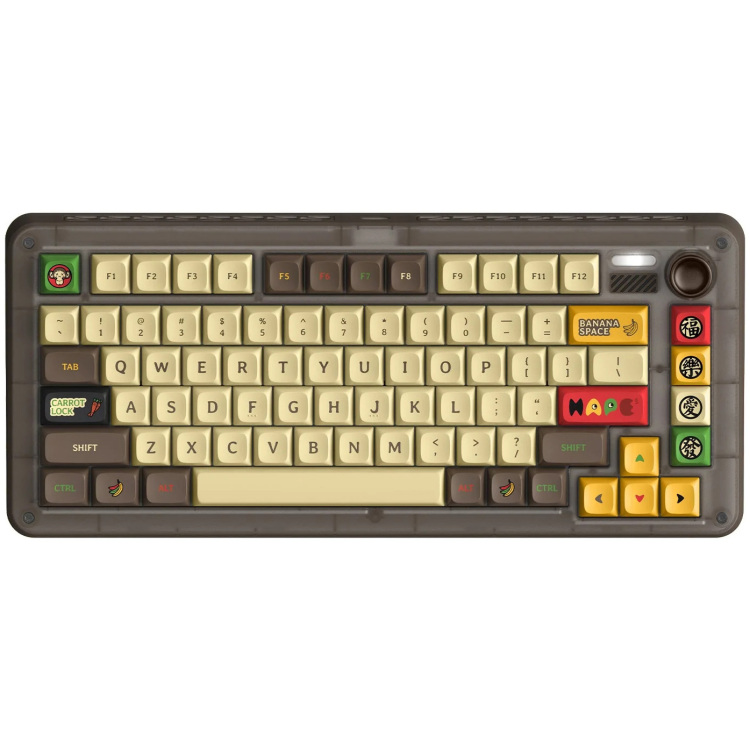 Iqunix Iqunix ZX75 Happy Ape Wireless Mechanical Keyboard gaming toetsenbord