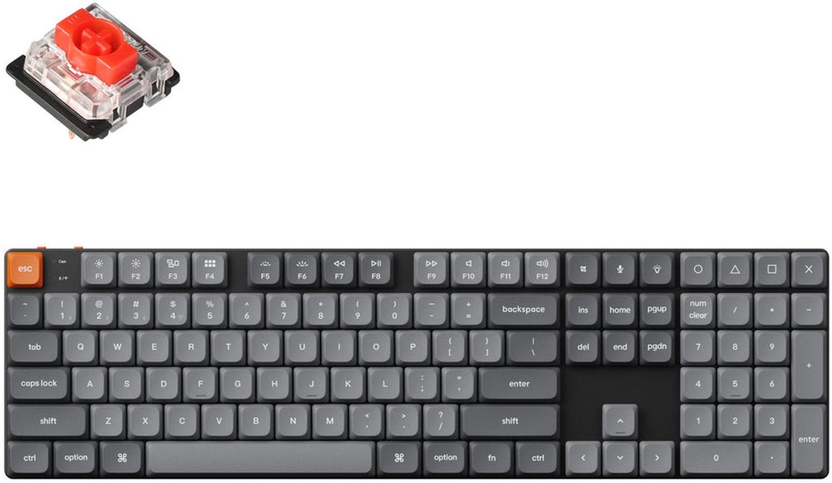 K5 Max Toetsenbord (Red Switch)