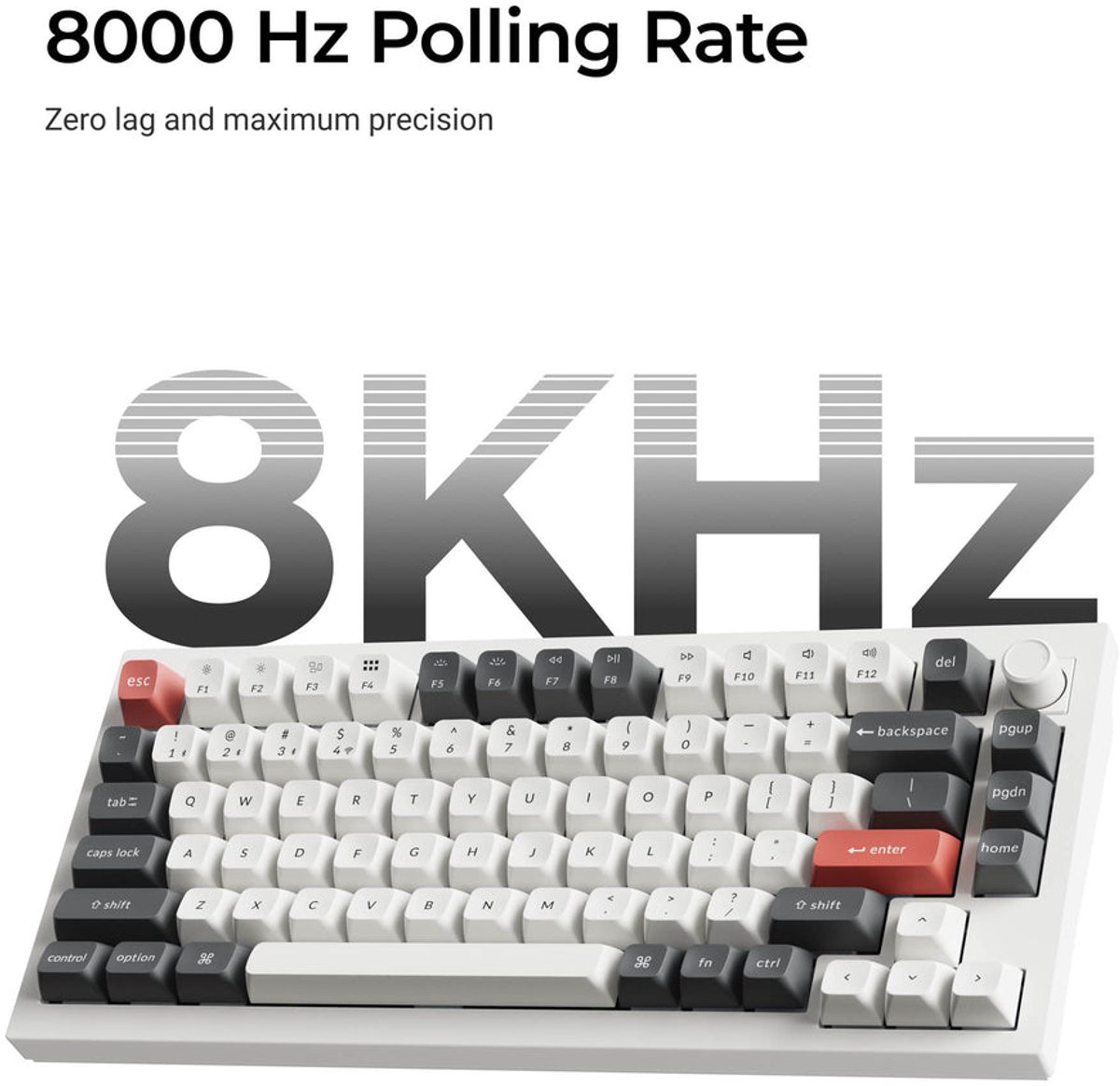 Keychron q1 ultra 8k mechanisch toetsen 10857795 5 orig - Keychron Q1 Ultra 8K Toetsenbord (zwart)