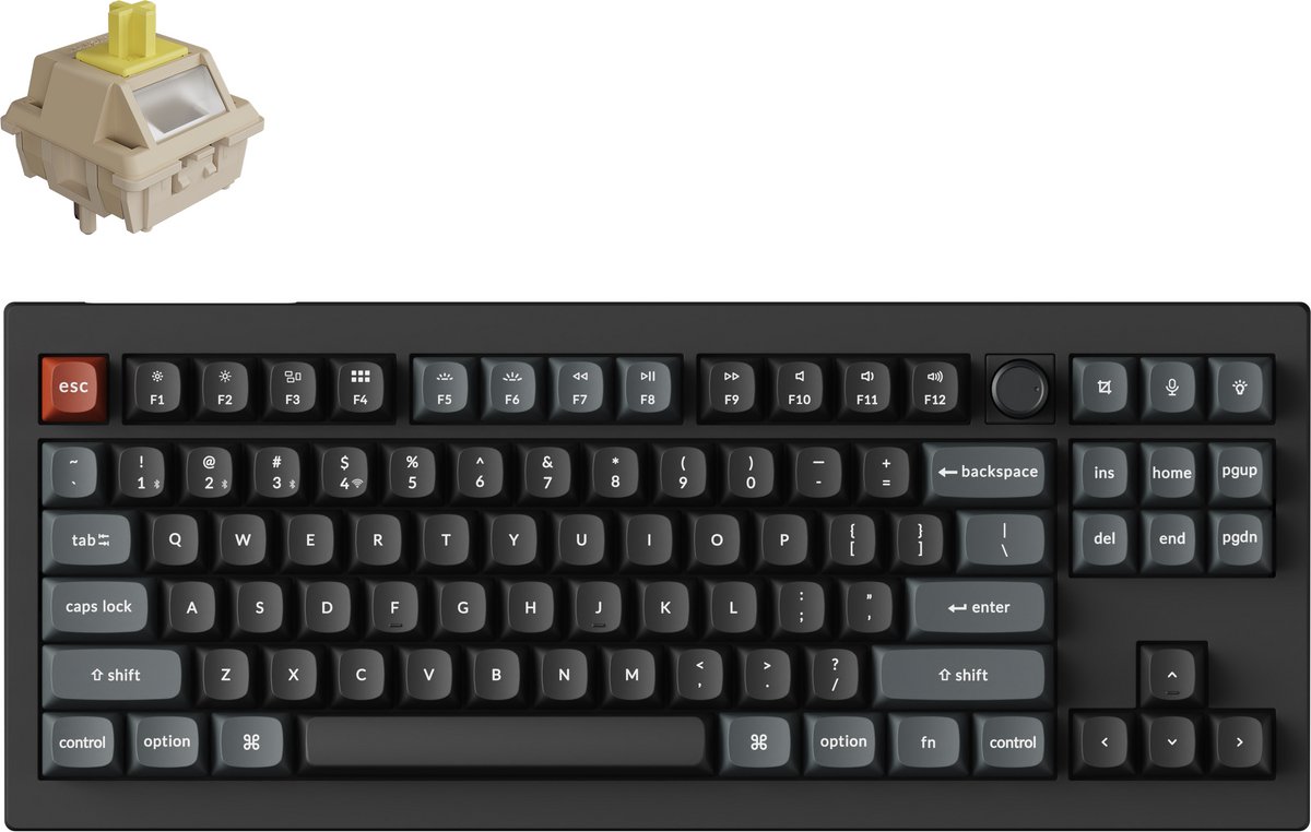 Keychron V3 Ultra 8K Wireless Custom Mechanisch Toetsenbord, productafbeelding 3