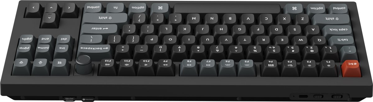 Keychron v3 ultra mechanisch toetsenbor 6529404 4 orig - Keychron V3 Ultra 8K Custom Banana Switch Zwart Toetsenbord (Black)