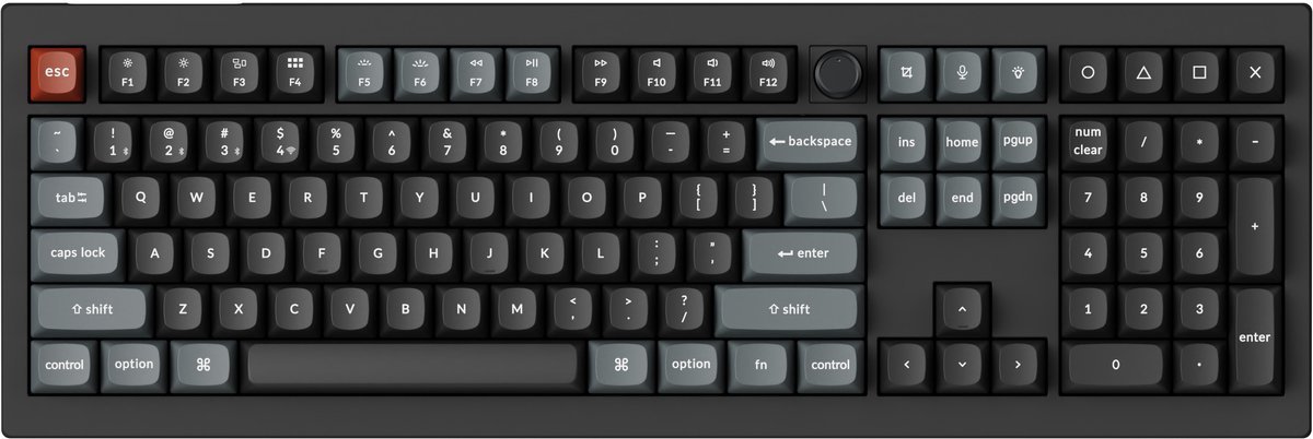 V6 Ultra 8K Toetsenbord (Black)