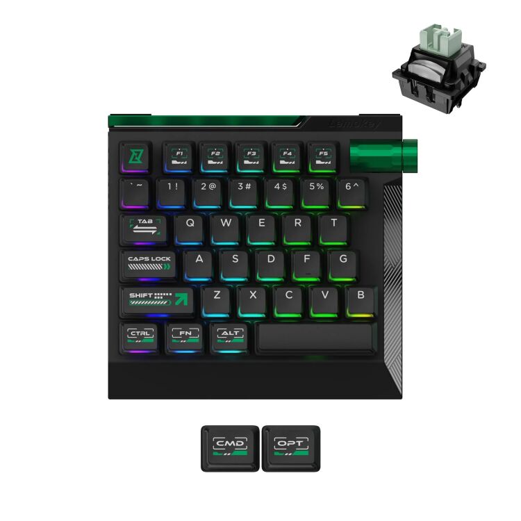 L0 HE One-Handed Magnetic Switch Gaming Keyboard