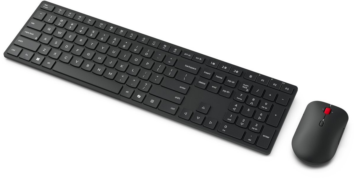 Lenovo 4x31s04814 toetsenbord inclusi 2 orig - Lenovo Wireless Multi-Mode Pro Combo Keyboard and Mouse 6000 Duits