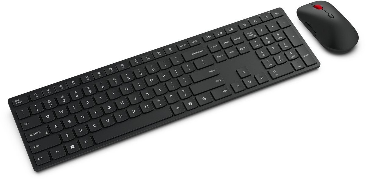 Lenovo 4x31s04814 toetsenbord inclusi 3 orig - Lenovo Wireless Multi-Mode Pro Combo Keyboard and Mouse 6000 Duits