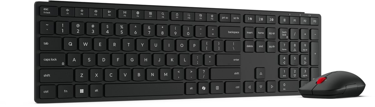 Lenovo 4x31s04814 toetsenbord inclusi 4 orig - Lenovo Wireless Multi-Mode Pro Combo Keyboard and Mouse 6000 Duits