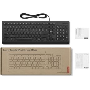 Essential Wired Keyboard met Copilot Key Zwart US Engels - afbeelding 3