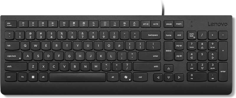 Lenovo essential bedraad toetsenbord 1441963 - Lenovo Essential Wired Toetsenbord (Black)
