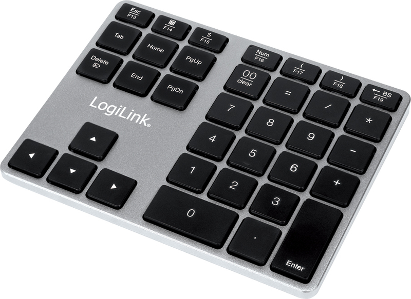 Logilink id0187 numeriek toetsenbord un 2 orig - LogiLink Id0187 Numeriek Toetsenbord (zwart)