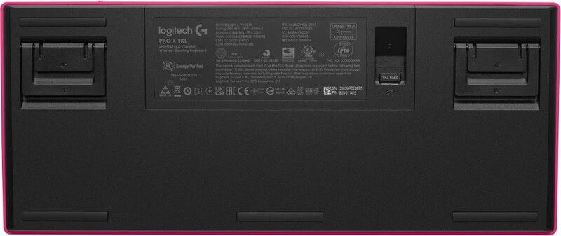 Logitech g logitech g pro x tkl roze 4 orig - Logitech G Pro X TKL Draadloos Roze Toetsenbord