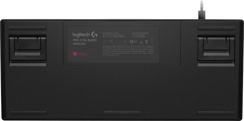 Logitech g pro x tkl rapid bedrade 775517 4 orig - Logitech G Pro X TKL Rapid Zwart - Analog Magnetic Toetsenbord