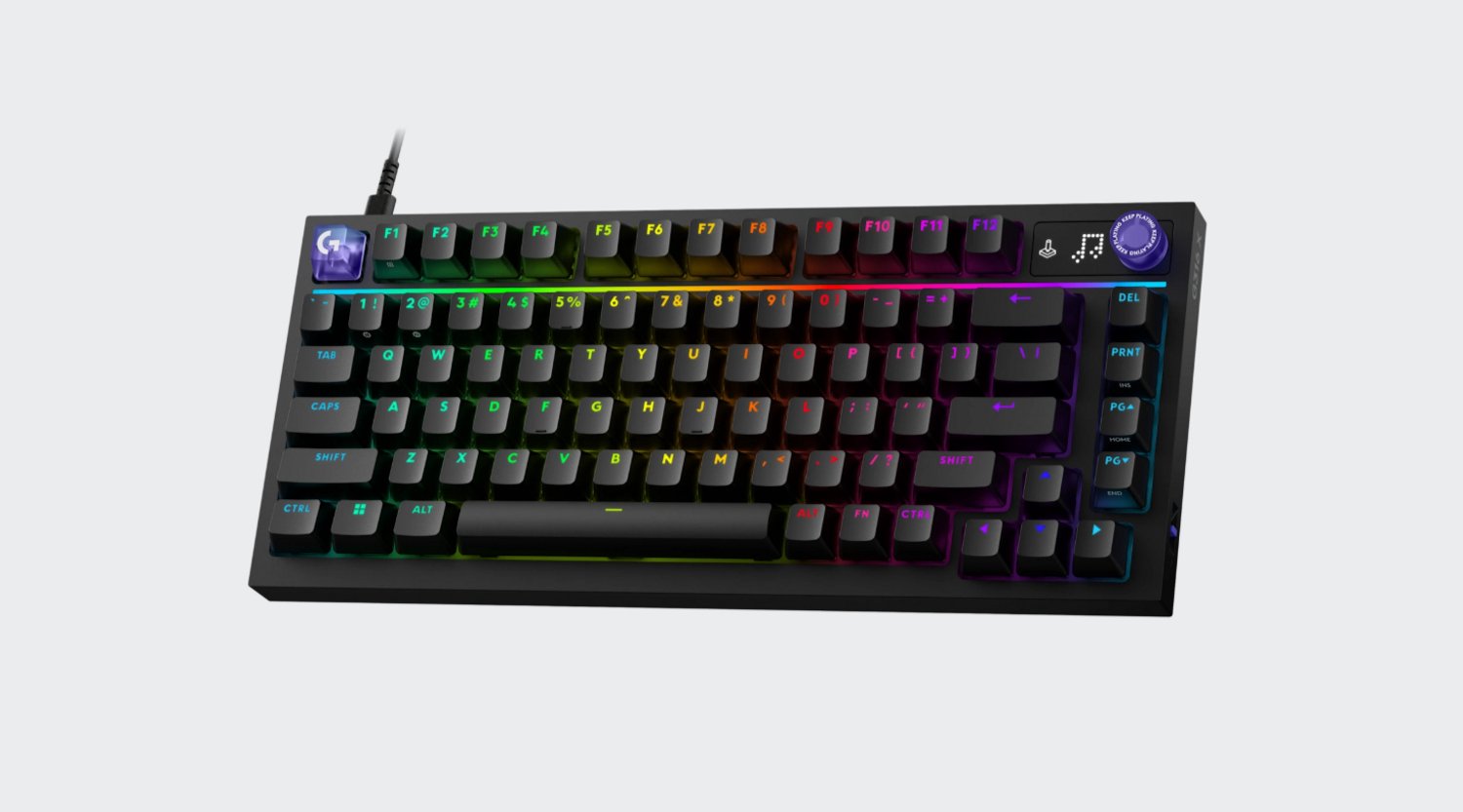 Logitech g316 x 75 mechanisch toetsenbo 2 orig - Logitech G316 X 75 Toetsenbord (zwart)