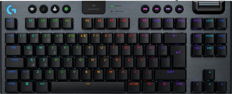 Logitech g915 x lightspeed tkl low prof 775511 - Logitech-G Logitech G G915 Toetsenbord (Black)