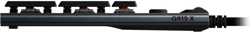 Logitech g915 x low profile wired mecha 3 orig - Logitech G G915 X Gaming Toetsenbord GL Tactile Zwart