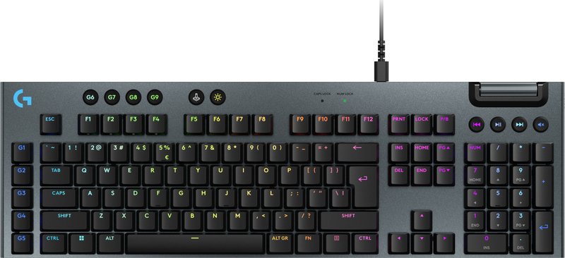Logitech g915 x low profile wired mecha - Logitech G G915 X Gaming Toetsenbord GL Tactile Zwart