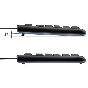 K120 Business toetsenbord Zwart Azerty Belgisch Toetsenbord - afbeelding 5