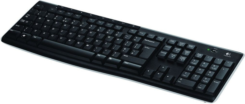 Logitech k270 draadloos toetsenbord qwe 2 orig - Logitech K270 Draadloos Toetsenbord Zwart