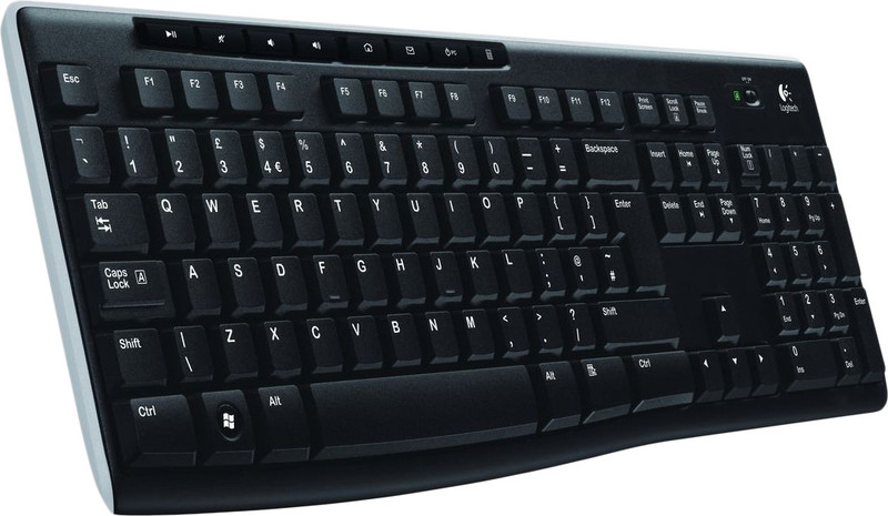 Logitech k270 draadloos toetsenbord qwe 3 orig - Logitech K270 Draadloos Toetsenbord Zwart