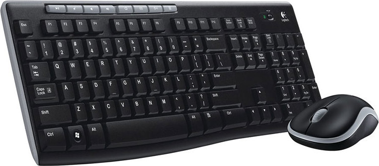 Logitech mk270 desktopset 2 orig - Logitech MK270 desktopset Toetsenbord (zwart)