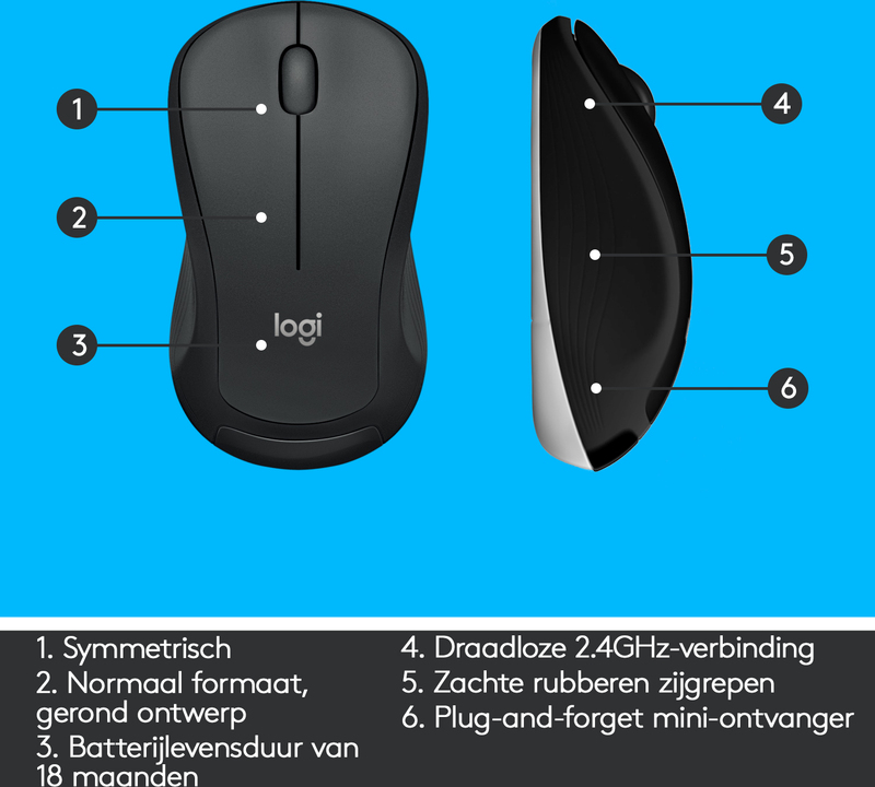 Logitech mk540 advanced desktopset 5 orig - Logitech MK540 Advanced desktopset Toetsenbord (zwart)