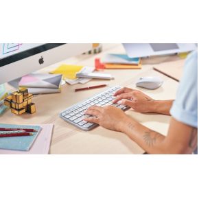 Logitech MX Keys Mini Draadloos Wit UK International toetsenbord, productafbeelding 7