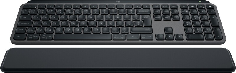 Logitech mx keys s plus advanced wirele 2 orig - Logitech MX Keys S Plus Draadloos Toetsenbord met Polssteun, Grafiet