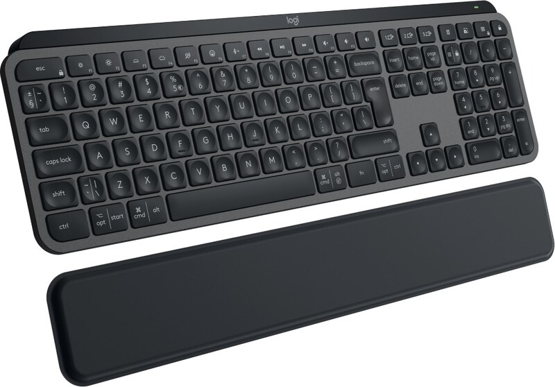 Logitech mx keys s plus advanced wirele 3 orig - Logitech MX Keys S Plus Draadloos Toetsenbord met Polssteun, Grafiet