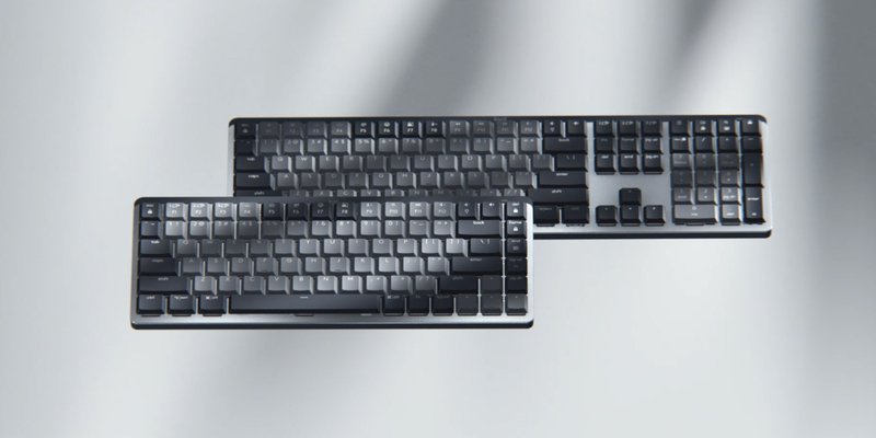 Logitech mx mechanical toetsenbord rf d 4747019 - Logitech MX Graphite (QWERTY US-International) Toetsenbord (Grey)