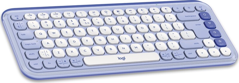 Logitech pop icon keys draadloos toetse 775454 2 orig - Logitech Pop Icon Keys Draadloos Lila Toetsenbord