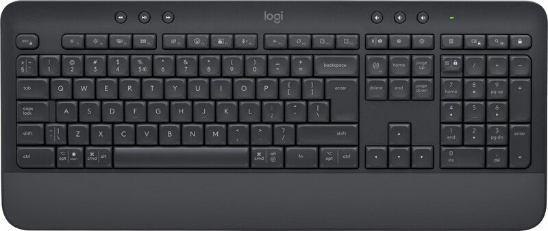 Logitech signature k650 draadloos toets 775428 - Logitech Signature K650 Draadloos Toetsenbord Grafiet