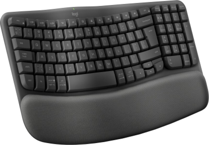 Logitech wave keys draadloos toetsenbor 2 orig - Logitech Wave Keys Toetsenbord (Graphite)