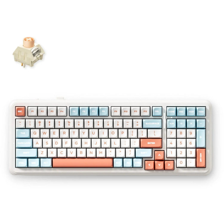 K99 V2 Gasket Toetsenbord (Orange)