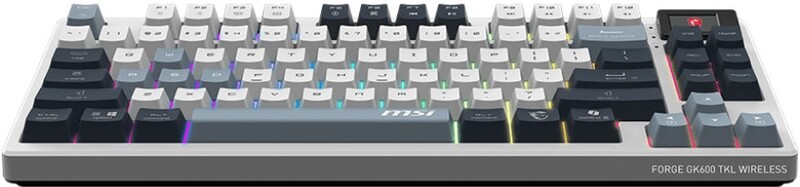 Msi forge gk600 tkl sky us keyboar 4 orig - MSI Forge GK600 TKL Wireless Mechanical Gaming Keyboard White