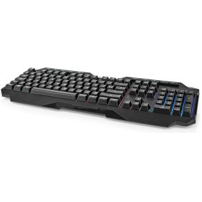 Bedraad Gaming Toetsenbord USB Type-A Membrane Toetsen LED AZERTY Frans - afbeelding 4