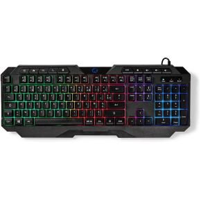 Bedraad Gaming Toetsenbord USB Type-A Membrane Toetsen LED AZERTY Frans
