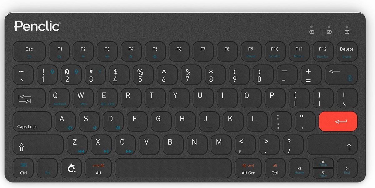 Penclic kb3 compact toetsenbord zwart