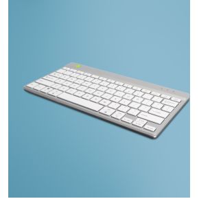 Compact Break toetsenbord Draadloos Wit Toetsenbord - afbeelding 2