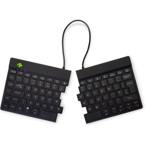 R-Go Split Break Ergonomic Keyboard Wireless Black UK - afbeelding 2