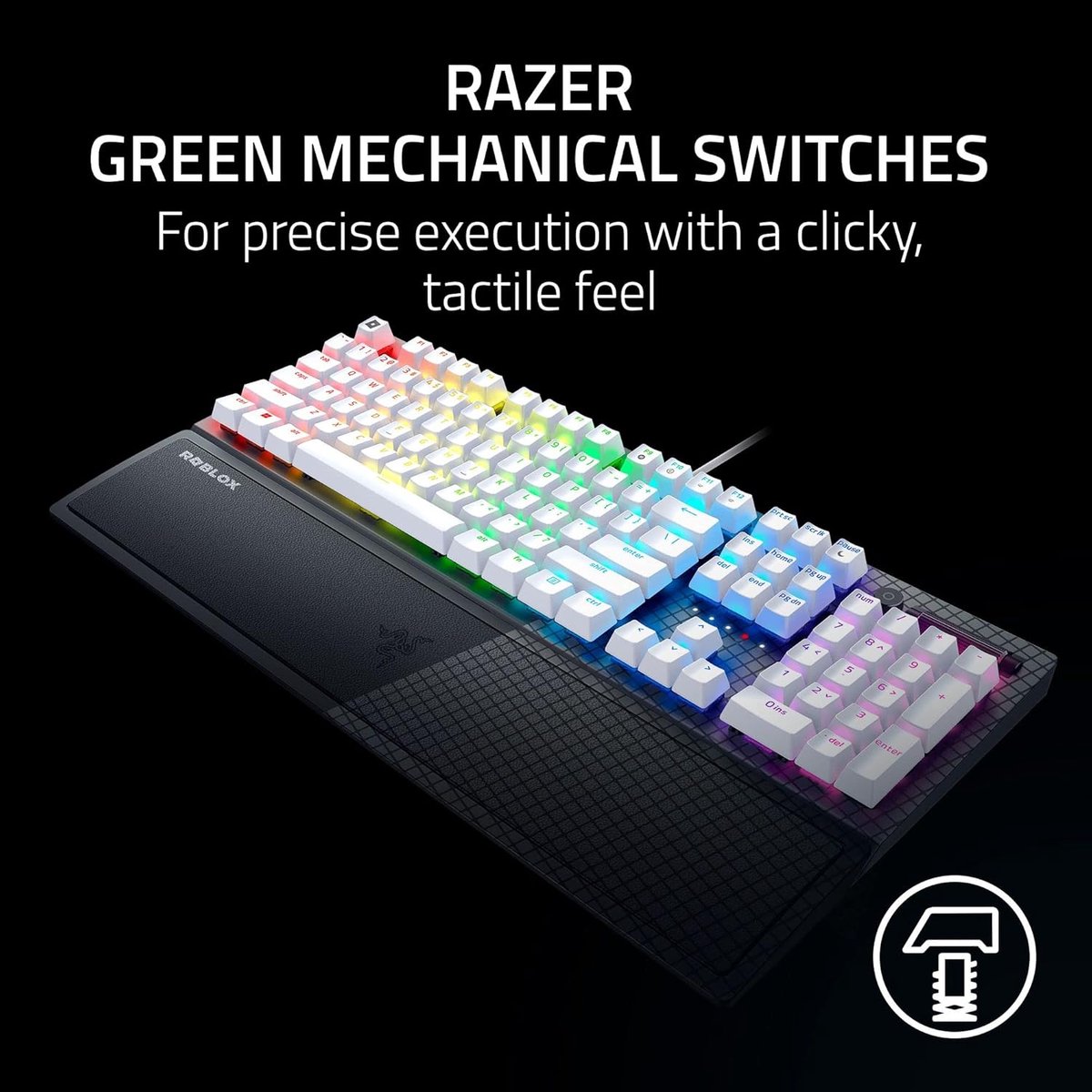 Razer blackwidow v3 roblox toetsenbo 5 orig - Razer Blackwidow V3 Roblox Edition Toetsenbord (zwart)