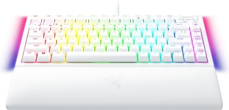 Razer blackwidow v4 75 toetsenbord 2 orig - Razer BlackWidow V4 75% Wit - Razer Orange Toetsenbord