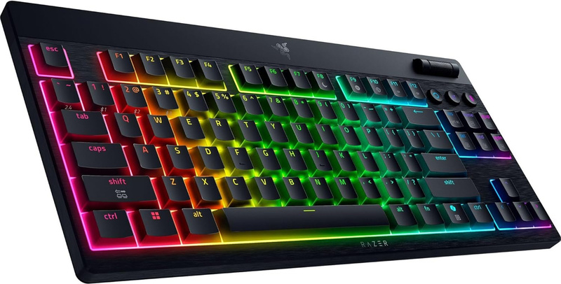 Razer blackwidow v4 low profile toet 775231 2 orig - Razer BlackWidow V4 Low-Profile Tenkeyless Toetsenbord (Orange)
