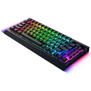 BlackWidow V4 Pro 75% Draadloos Zwart - Razer Orange Toetsenbord - afbeelding 2