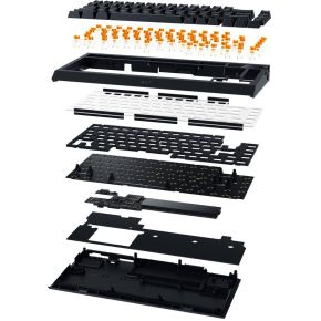BlackWidow V4 Pro TKL Draadloos Zwart Razer Orange Toetsenbord - afbeelding 8