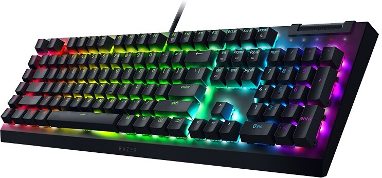 Razer blackwidow v4 x toetsenbord 775315 2 orig - Razer BlackWidow V4 X Zwart - Razer Yellow Toetsenbord