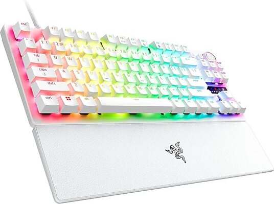Razer huntsman v3 pro tenkeyless toe 3 orig - Razer Huntsman V3 Pro TKL Wit - Razer Analog Optical Gen-2 Toetsenbord