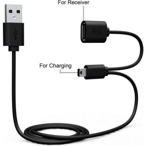 i8+ Mini toetsenbord Draadloos Zwart Toetsenbord - afbeelding 4