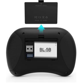 X8 RGB Draadloos Toetsenbord Zwart - afbeelding 3